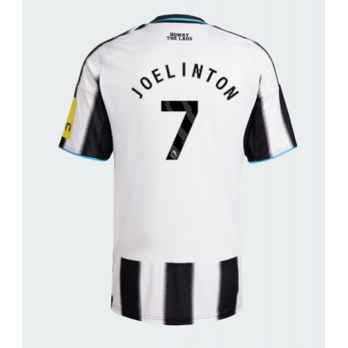 Newcastle United Joelinton #7 Hemmatröja 2025-26 Kortärmad Newcastle United Joelinton #7 Hemmatröja 2025-26 Kortärmad